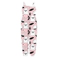 thumbnail image 4 of Girls' Halloween Print Tank Jumpsuit Romper With Harem Pants, 4 of 5