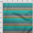 thumbnail image 2 of oneOone Coton Tissu Imprimé Géométrique & Floral Bloc 1 Yard 56 Inch Wide, 2 of 4