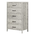 thumbnail image 2 of South Shore Gravity 5-Drawer Chest for Adult, in Seaside Pine, 2 of 12
