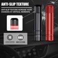 thumbnail image 3 of CNKOO 4-Pack Breeker Glass Breaker Hammer  Car Window Emergency Escape Tool  Seatbelt Cutter  Auto Safety Accessory  Durable Material for All Vehicles ZZZ, 3 of 7