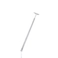 thumbnail image 3 of Model Railway Lights Accessories Scenery Scale 1:87 Track Light Yards Landscape Decorations Outdoor LED Metal Lamppost Silver（White Light）, 3 of 6