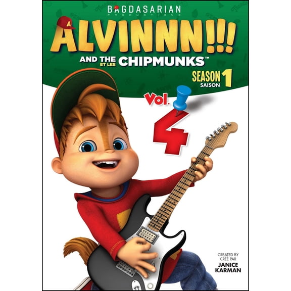 Alvin et les Chipmunks - Saison 1 - Vol 4  (Bilingue)