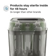 thumbnail image 4 of Baby Brezza SuperQuick 10-Minute Bottle Sterilizer & Dryer - Stainless Steel, 4 of 5