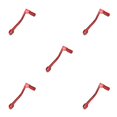 thumbnail image 3 of maskred Comfortable CNC Foot Gear Lever Shifter With Easy Installation Premium Materials Red 5Set, 3 of 6