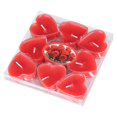 thumbnail image 2 of Une Boîte de 9 Bougies Chauffe-Plat Rouges de Repentance, 9 Bougies Chauffe-Plat en Pvc en Boîte pour la Saint-Valentin, Bougie de Demande en Mariage Exquise en Forme de Cœur, Bougie Plaquée avec Mot Image, Petite Bougie, 2 of 8
