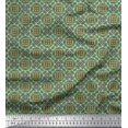 thumbnail image 1 of Soimoi Modal Satin Fabric Geometric & Mandala Kaleidoscope Decor Fabric Printed Yard 42 Inch Wide, 1 of 3