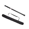 thumbnail image 1 of Graflsoa Mât de Tente en Alliage d'Aluminium Ajustable pour Usage Extérieur, 230 cm, Noir, Pièce Unique, Léger et Durable, 1 of 6