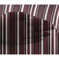 thumbnail image 4 of oneOone Viscose Chiffon Maroon Fabric Stripes Craft Projects Decor Fabric Printed By The Yard 42 Inch Wide, 4 of 4