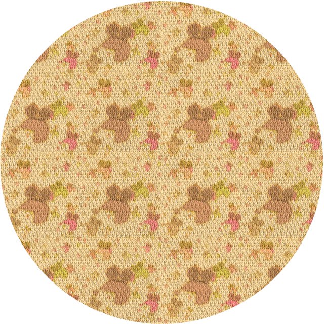 Ahgly Company Tapis d'Intérieur Lavable à la Machine, Carré, Transitionnel, Orange, Tapis de Zone, 3 Pieds Carré