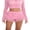 Rose, variante sur Gupgi Culottes Bouffantes en Dentelle pour Femmes, Shorts à Volants, Jupons Superposés Doux, Pantalons Courts Élastiques