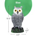 thumbnail image 4 of Homarden | Bird Blinder Scarecrow Fake Owl Decoy - Pest Repellent Garden | 1, 4 of 7