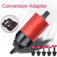 thumbnail image 2 of Detachable Manual Electric Rivet Nut Tool Conversion Accessories Hand Rivet Nut Tool Set Electric Pneumatic Rivet Machine Quick Conversion Tool Set with Storage Box, 2 of 8