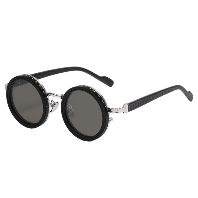 Hearth & Gear Nd Filter Sunglasses 1–9 Step Manual Shade Control 2025 Adjustable Tint Polarized Round Sunglasses With ND9 Stepless Adjustable Sunglasses For Men 1 To 9 Gears Beach Sunglasses 100