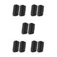 thumbnail image 1 of Thinsony Golf Head Covers PU Portable Protector Travel Athlete Golf for Training Black Small 10 Pcs 5Set, 1 of 6