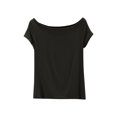 thumbnail image 2 of TACILIP Pyjamas pour Femmes Manches Cap Été Hauts Col Bateau T-Shirts Tenues Mode Vêtements de Nuit, 2 of 7