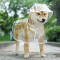 thumbnail image 1 of Imperméable imperméable pour Animaux de Compagnie Imperméable pour Animaux de Compagnie Respirant Léger Chien Pluie Poncho, 1 of 5