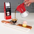 thumbnail image 2 of Bialetti Moka pour Induction 6 Tasses, Rouge, 2 of 6