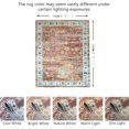 thumbnail image 2 of JV Home Area Rug Oushak Beige 5'3"x7'3" Washable Carpet Anti Slip, 2 of 6