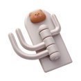 thumbnail image 1 of Self Adhesive Hook, Cute Adhesive Hook 180 Degrees Rotation  for Keys Chicken,,Bowknot ,Bear,Dog, 1 of 8