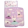 thumbnail image 1 of Kids Nap Mat, Bunny Ballerinas, 1 of 9