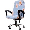 thumbnail image 1 of Printed Office Chair Covers, Stretch Computer Chair Cover Universal Boss Chair Covers Modern Simplism Style High Back Chair Slipcover (A2, Medium), 1 of 8