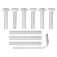 thumbnail image 1 of 10 Pcs Vis de Remplacement pour Poteaux à Griffer pour Chat avec Clé Allen Vis M8 pour Poteaux à Griffer pour Chat Boulon Fileté et Vis, 1 of 9