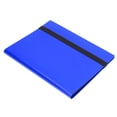 thumbnail image 2 of Card Binder, Trading Card Binder Large Capacity 9 Pocket PP Material  For Home For Game Card Blue, 2 of 8