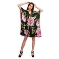 thumbnail image 2 of Moomaya Robe Courte de Caftan de Plage, Robe de Couverture Imprimée, Kaftan pour Femmes, Tenue de Plage, Couverture, 2 of 4