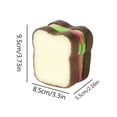 thumbnail image 3 of LSLJS Dish Sponge Decontamination Dishwashing Sponge Bread Sandwich Shaped Sponge Adorable Deep Cleaning Thickened Scrub Kitchen Sponge Dishwashing Brush for Cleaning Kitchen, 3 of 9