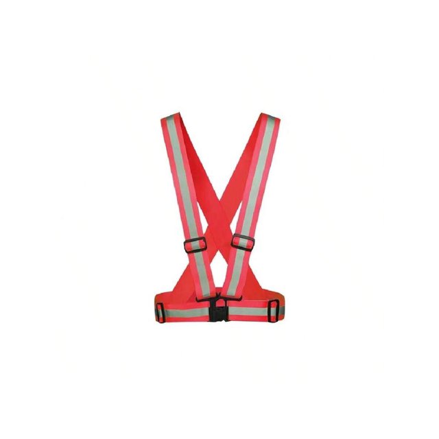 1pc Reflective Elastic Shoulder Strap, Unisex, High Stretch And High Reflection, Suitable For Cycling, Running, Outdoor Activities Protective Gear