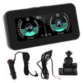 thumbnail image 2 of Compteur de Pente, Inclinomètre de Voiture Surveillance en Temps Réel Alertes d'Alarme Universelles pour Automobile, 2 of 8