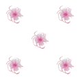 thumbnail image 3 of QualitChoice Maille Fascinator Femmes Coiffure Photographie Accessoires Prom Maquillage Performance Réglable Cosplay Partie Couvre-Chef Rose 5PCS, 3 of 6
