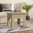 thumbnail image 1 of vidaXL Coffee Table Sonoma Oak 55x55x42 cm Engineered Wood, 1 of 4
