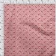 thumbnail image 4 of oneOone Georgette Viscose Red Fabric Ocean Wave Craft Projects Decor Fabric Printed By The Yard 42 Inch Wide, 4 of 4