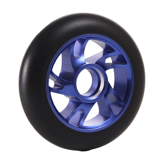 Recreational Riding 100mm Scooter Wheels Aluminum Wheels Aluminum Alloy Wheels Lightweight And Strong Professional Scooter Parts