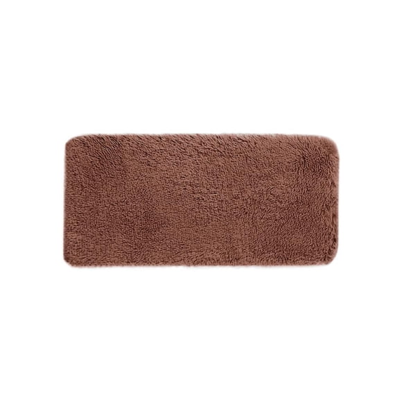 Feltree Extra-Long Plush Bathroom Runner Rug with Deep Pile, Water-Absorbent Hallway Mat for Entryways, Non-Slip Backing & Durable Bedroom Carpet (40x80cm)