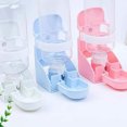 thumbnail image 1 of Becaristey Pet Drinker Time And Energy Saving Water Dispenser For Cats And Dogs Durable Easy To Clean pink 1Set, 1 of 6