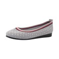 thumbnail image 2 of Cameland Chaussures Plates Confortables pour Femmes à Enfiler, Bout Rond, Décolleté Peu Profond, en Maille Tissée Aérée, 2 of 7