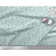 thumbnail image 2 of Soimoi Cotton Poplin Fabric Baseball Sports Printed Fabric 1 Yard 42 Inch Wide, 2 of 3