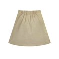 thumbnail image 2 of Jupe Fille Beige Plissée avec Nœud, Uniforme de Rentrée Scolaire 9-10 Ans, 2 of 5
