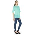 thumbnail image 3 of Robe Haut Boho Unie Tenue Décontractée Tunique Vêtements pour Femmes Coton Robe d'Été, 3 of 4