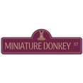 thumbnail image 1 of SignMission P-720 Miniature Donkey 20 x 7 in. Street Sign - Miniature Donkey, 1 of 1