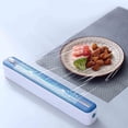 thumbnail image 2 of UsRHHA Plastic Film Cutter With Magnetic Suction, Adjustable Storage Box For Kitchen Wrap Cutting, Wall Mount Dispenser For Aluminum Foil And Wax Sheets, 2 of 6
