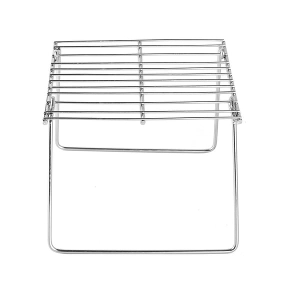 HAOAN Barbecue Pliant en Acier Inoxydable pour l'Extérieur, Portable, Argent