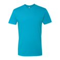 thumbnail image 1 of Next Level Cotton Short Sleeve Crew, XL, Turquoise, 1 of 3