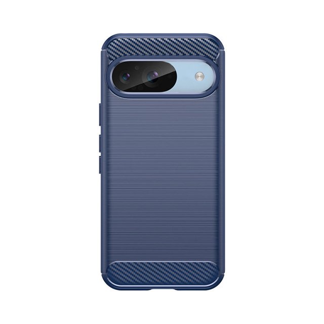 PANDACO Navy Brushed Metal Case for Google Pixel 9