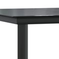 thumbnail image 5 of vidaXL 5 Piece Garden Dining Set with Cushions Black and Grey Poly Rattan, 5 of 5
