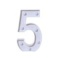 thumbnail image 2 of KITTEHIGM Remote Control Alphabet Letter Lights LED Light Up White Plastic Letters Standin Warehouse #31, 2 of 2