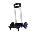 thumbnail image 1 of KLKCMS Backpack Trolley Foldable 3 Sections Multifunction Aluminum Alloy Hand Truck Blue, 1 of 9