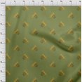 thumbnail image 3 of oneOone Viscose Jersey Fabric Bird Block Print Fabric By The Yard 60 Inch Wide, 3 of 5
